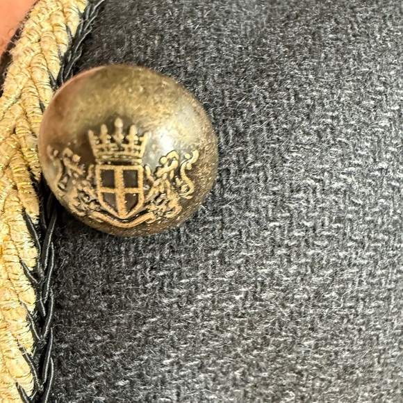 Zara Black Blazer with Gold Thread Accents • Small • NWT - Picture 13 of 13